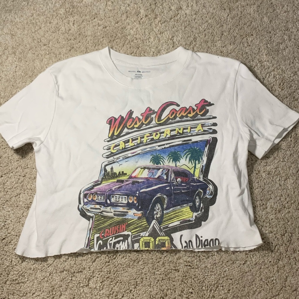 West Coast Brandy Crop top!